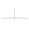 Ekena Millwork Bellingham Architectural Grade PVC Gable Bracket, 96"W x 36"H x 4"D x 4"F, 9/12 Pitch GBP096X36X0404BEL00 - alternate 4